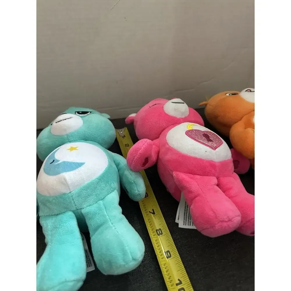 Care Bears 9” Plush Lot of 3 Bedtime Secret Friend Bear Basic Fun 2022
